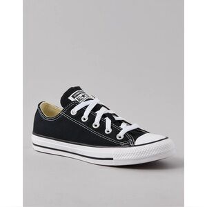 Converse Chuck Taylor All Star Low Black White Unisex Sneakers Size M 8 / W 10